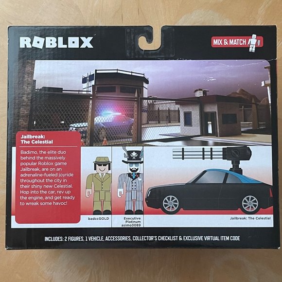 Roblox Action Collection - Jailbreak: The Celestial Deluxe Vehicle Brand New - Picture 6 of 6